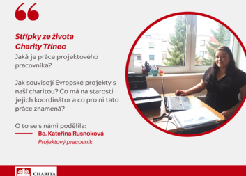 Jak vypadá práce projektového pracovníka v Charitě Třinec?