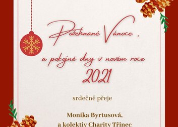 Děkuji všem zaměstnancům Charity Třinec za jejich celoroční nasazení a práci
