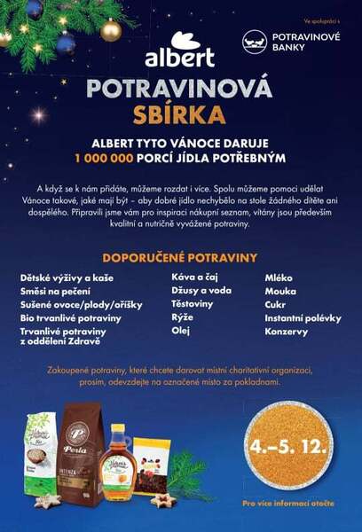 albert potravinová sbírka