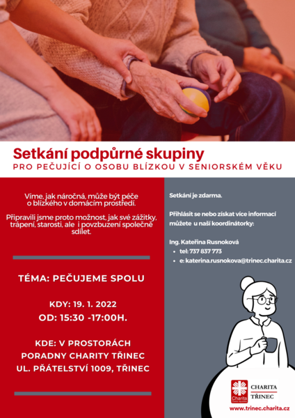 Setkání Podpůrné skupiny pro pečující 2022