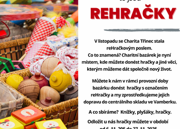 Charita Třinec se stala reHračkovým poslem